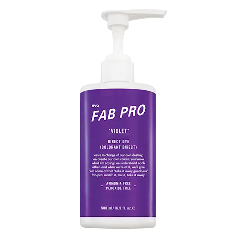 fabuloso pro - violet direct dye 500ml