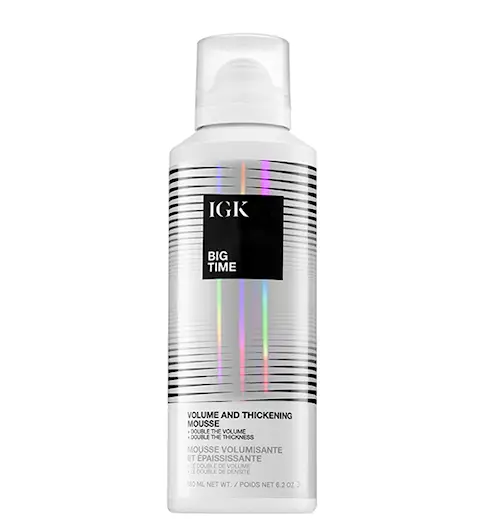 BIG TIME Volume + Thickening Mousse 180ml