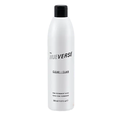 hue.verse - 350ml demi-permanent gloss clear