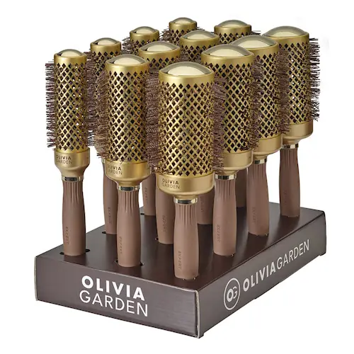 Rundbørster Expert Blowout Shine G&B Display 12 stk
