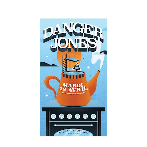 Danger Jones - Poster Poolside