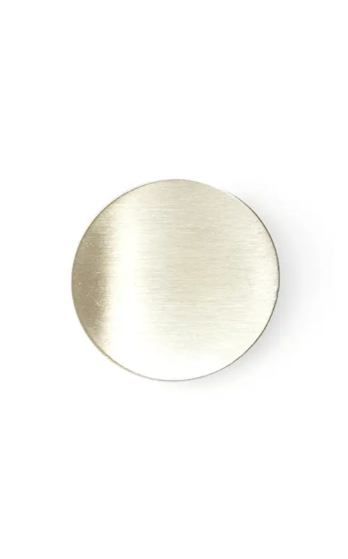Metal Circle Silver