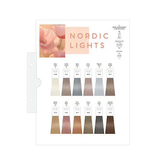 Cutrin Nordic Lights Color Chart