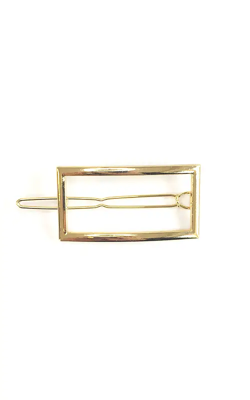 Gold Rectangle ClawClip