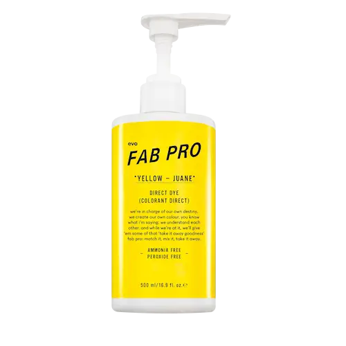 fabuloso pro - yellow direct dye 500ml