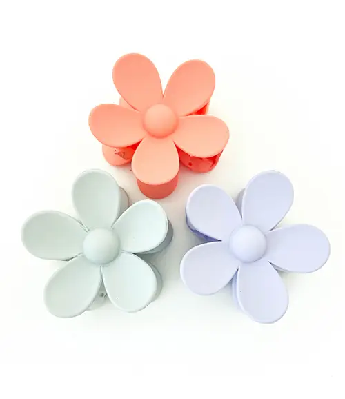 Flower hairclips