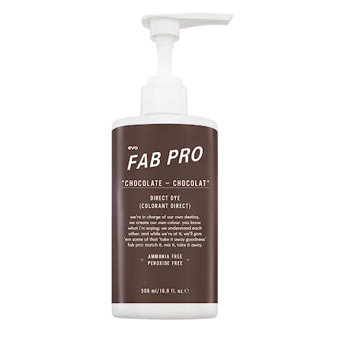 fabuloso pro - chocolate direct dye 500 ml