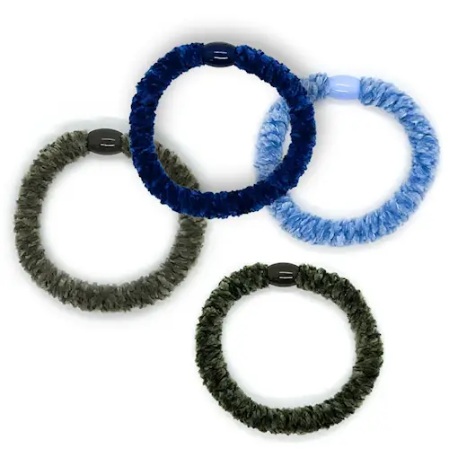 Hoops Velvet Navy Blue